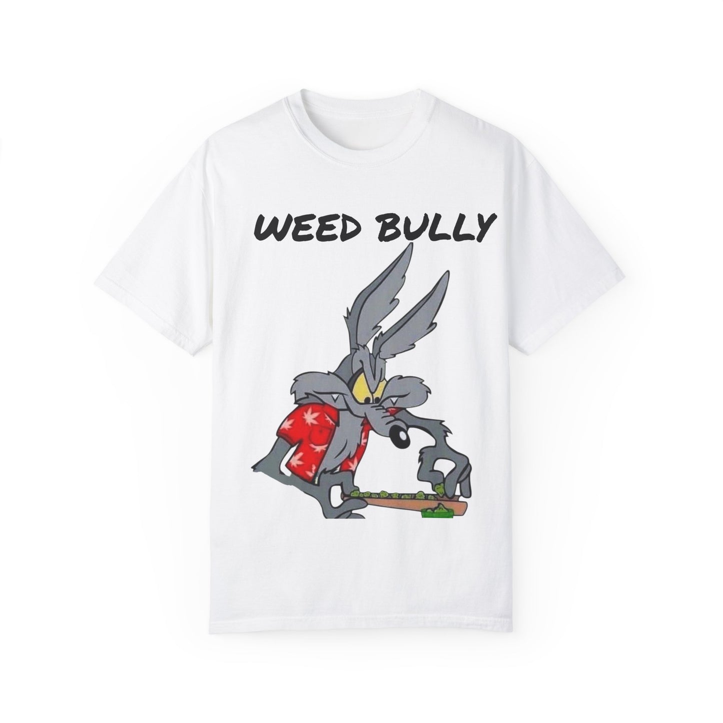 Unisex Garment-Dyed T-Shirt - 'Weed Bully' Graphic Tee for Cannabis Enthusiasts