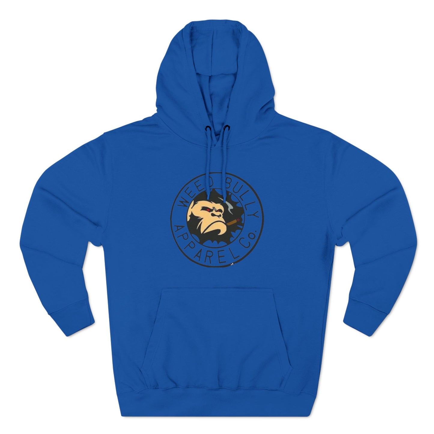 Three-Panel Fleece Hoodie