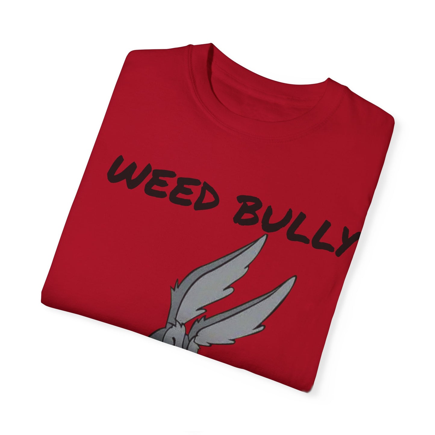 Unisex Garment-Dyed T-Shirt - 'Weed Bully' Graphic Tee for Cannabis Enthusiasts