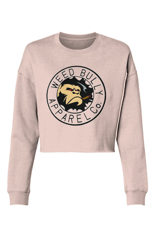 Lightweight Cropped Crew Weed Bully ladies