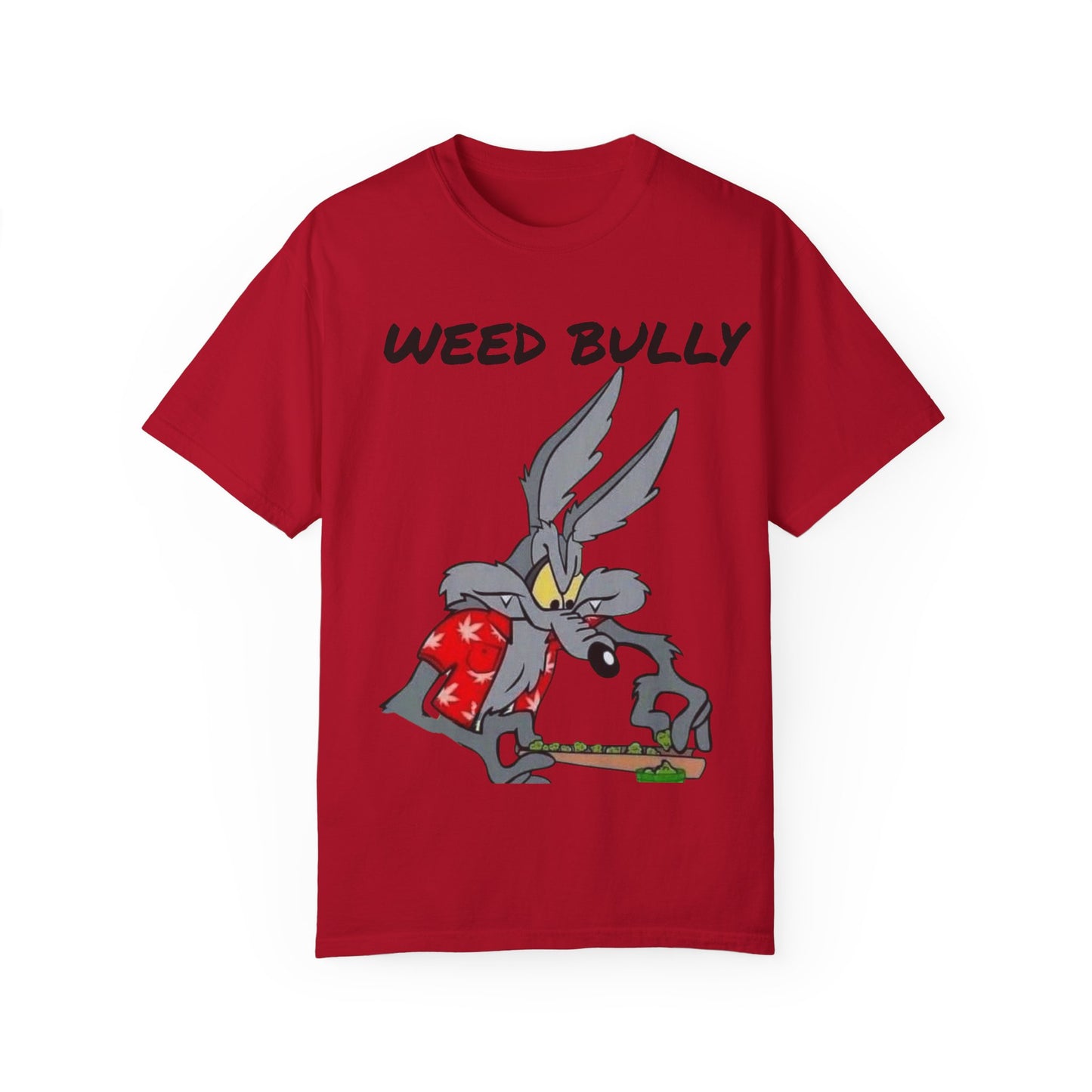 Unisex Garment-Dyed T-Shirt - 'Weed Bully' Graphic Tee for Cannabis Enthusiasts