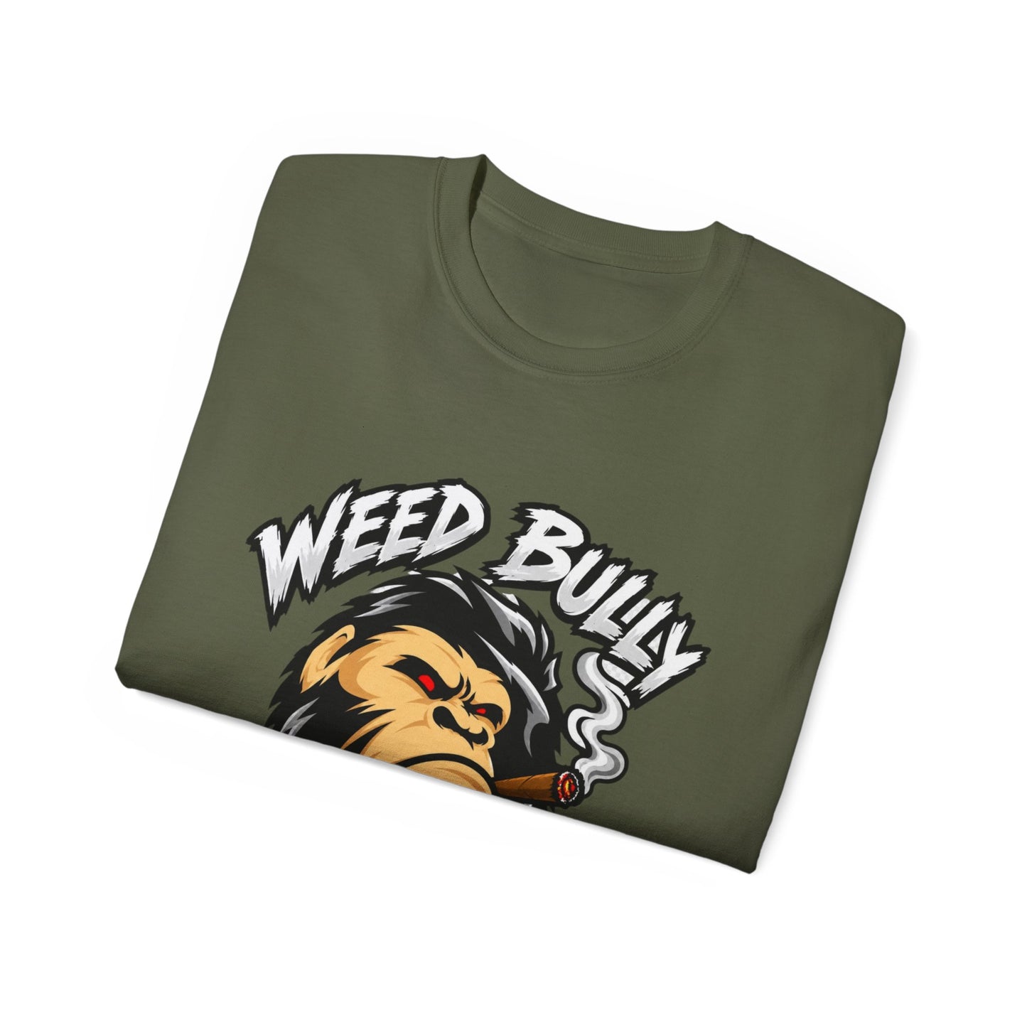 Weed Bully Apparel Tee — 'For the Real Smokers' Graphic T-Shirt