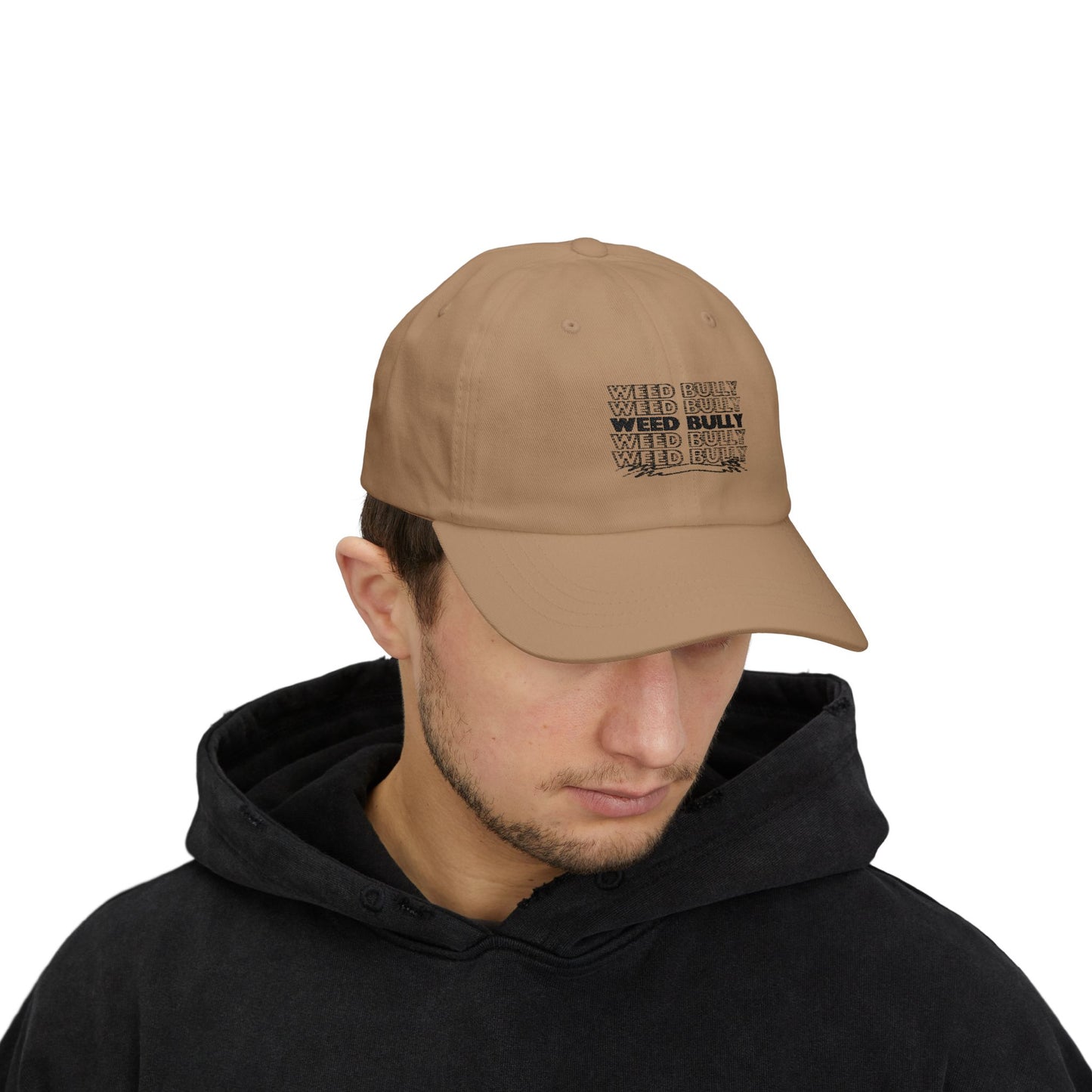 Weed Bully Classic Dad Cap - Trendy Adjustable Hat for Cannabis Enthusiasts