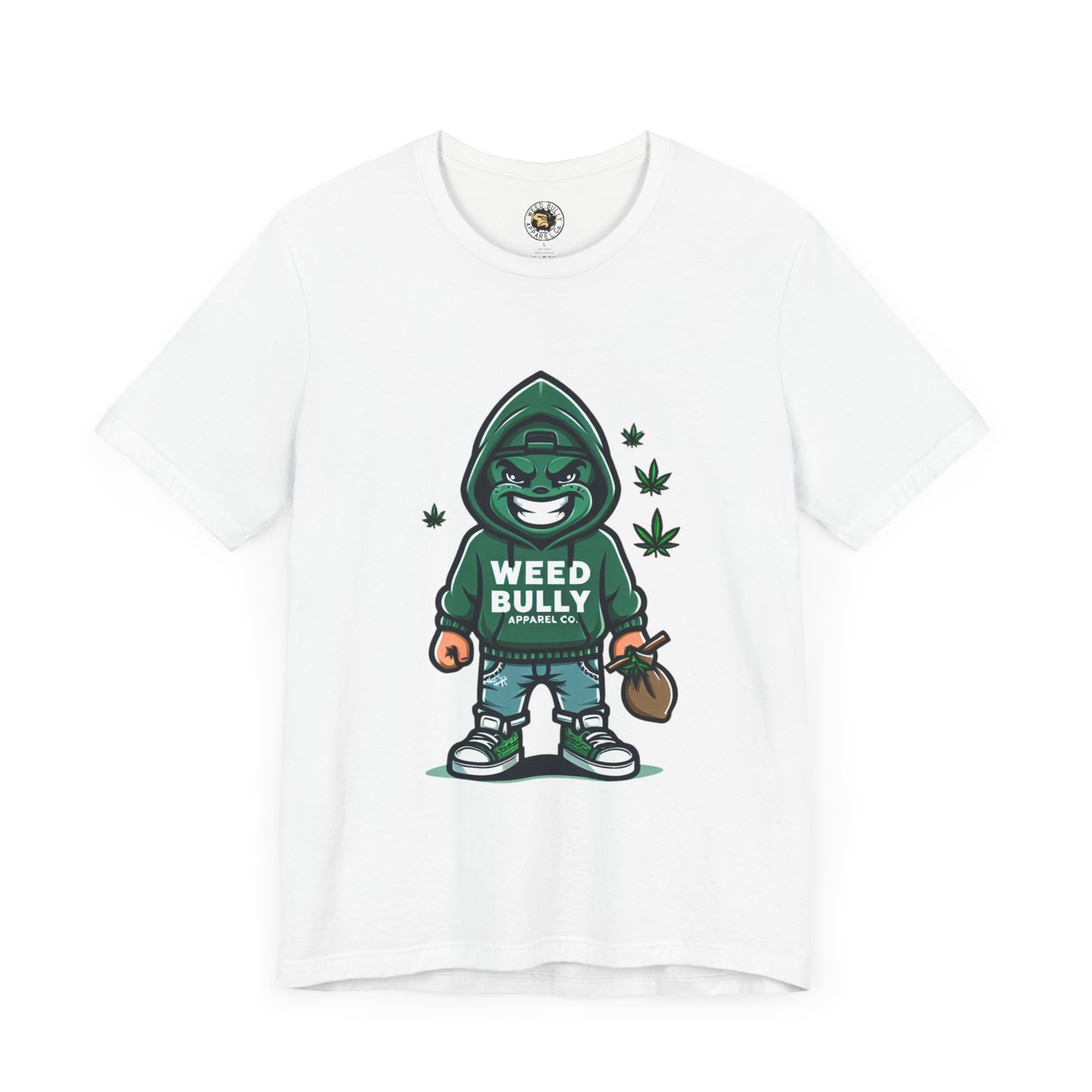 Weed Bully Graphic Tee, Cannabis Shirt, Funny Stoner Top, Weed Lover Gift, Unisex Casual Wear, For the Real Smokers