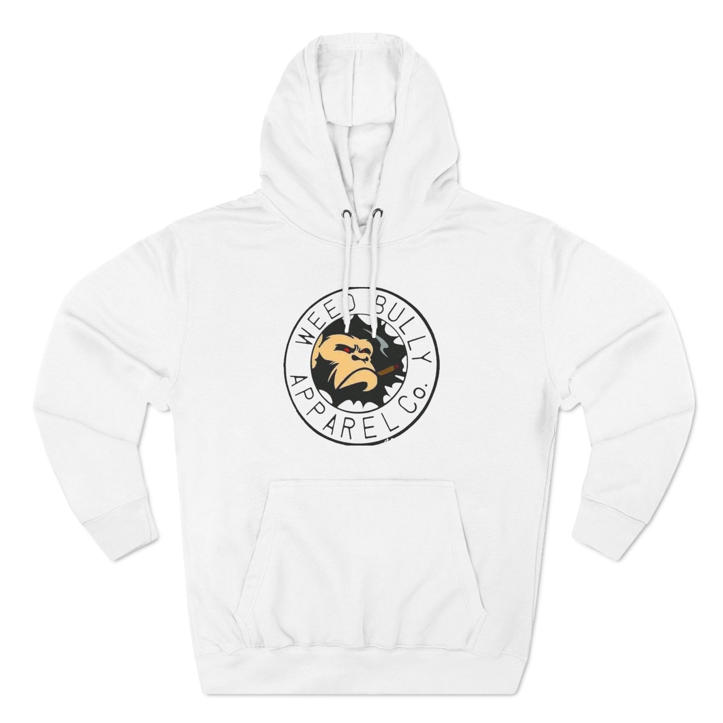 Three-Panel Fleece Hoodie