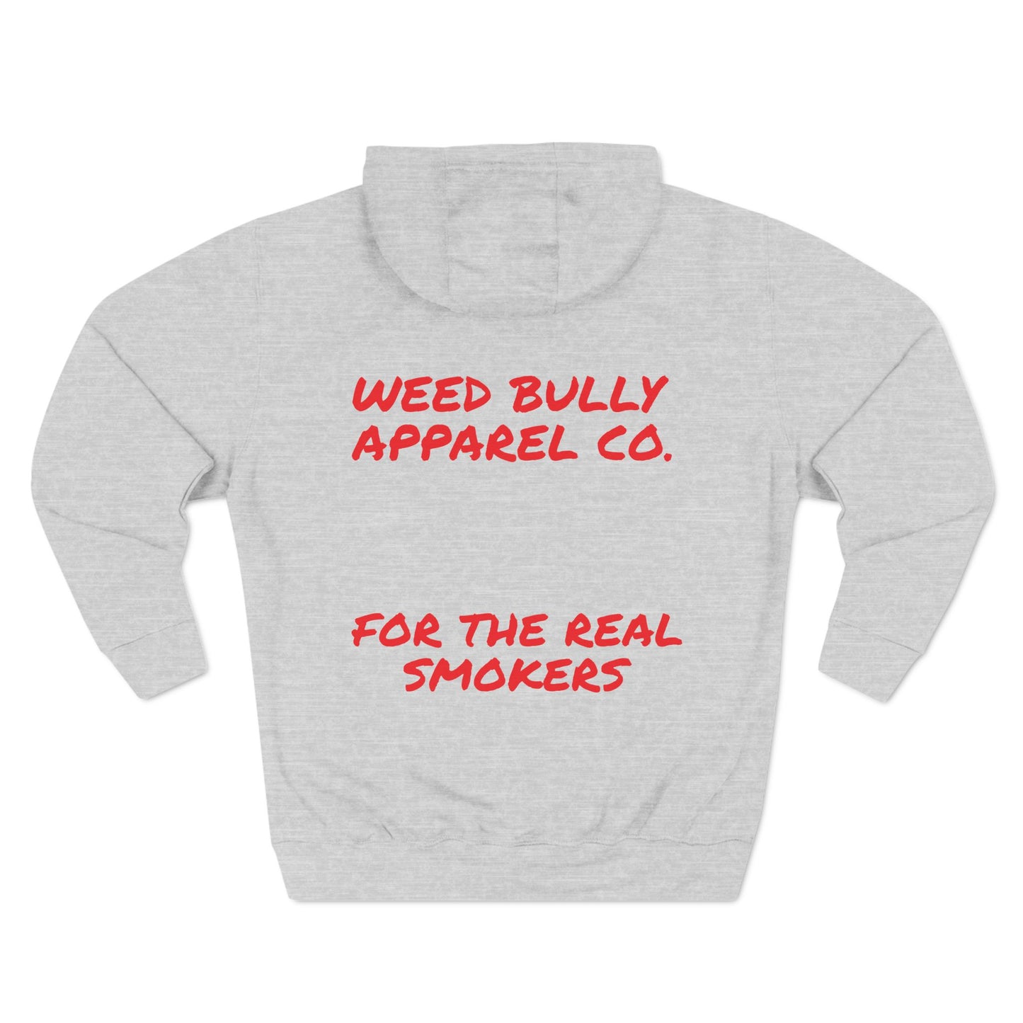 Three-Panel Fleece Hoodie