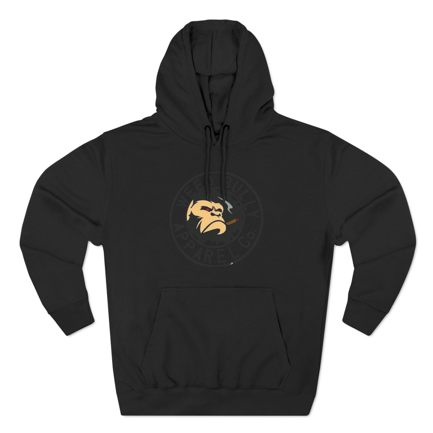 Three-Panel Fleece Hoodie
