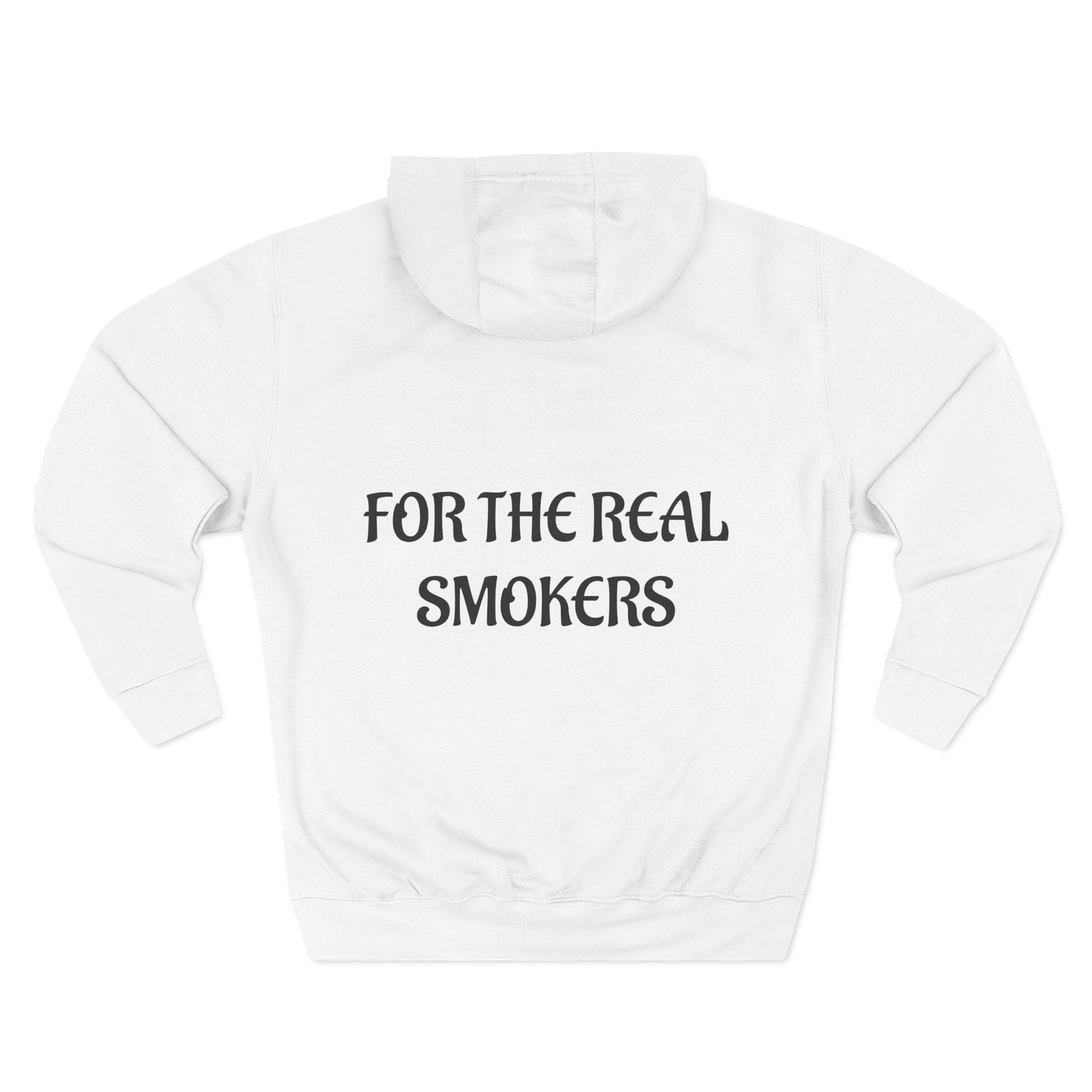 Three-Panel Fleece Hoodie for Cannabis Enthusiasts, Streetwear, Gift for Smokers, Cozy Style, Unisex Hoodie