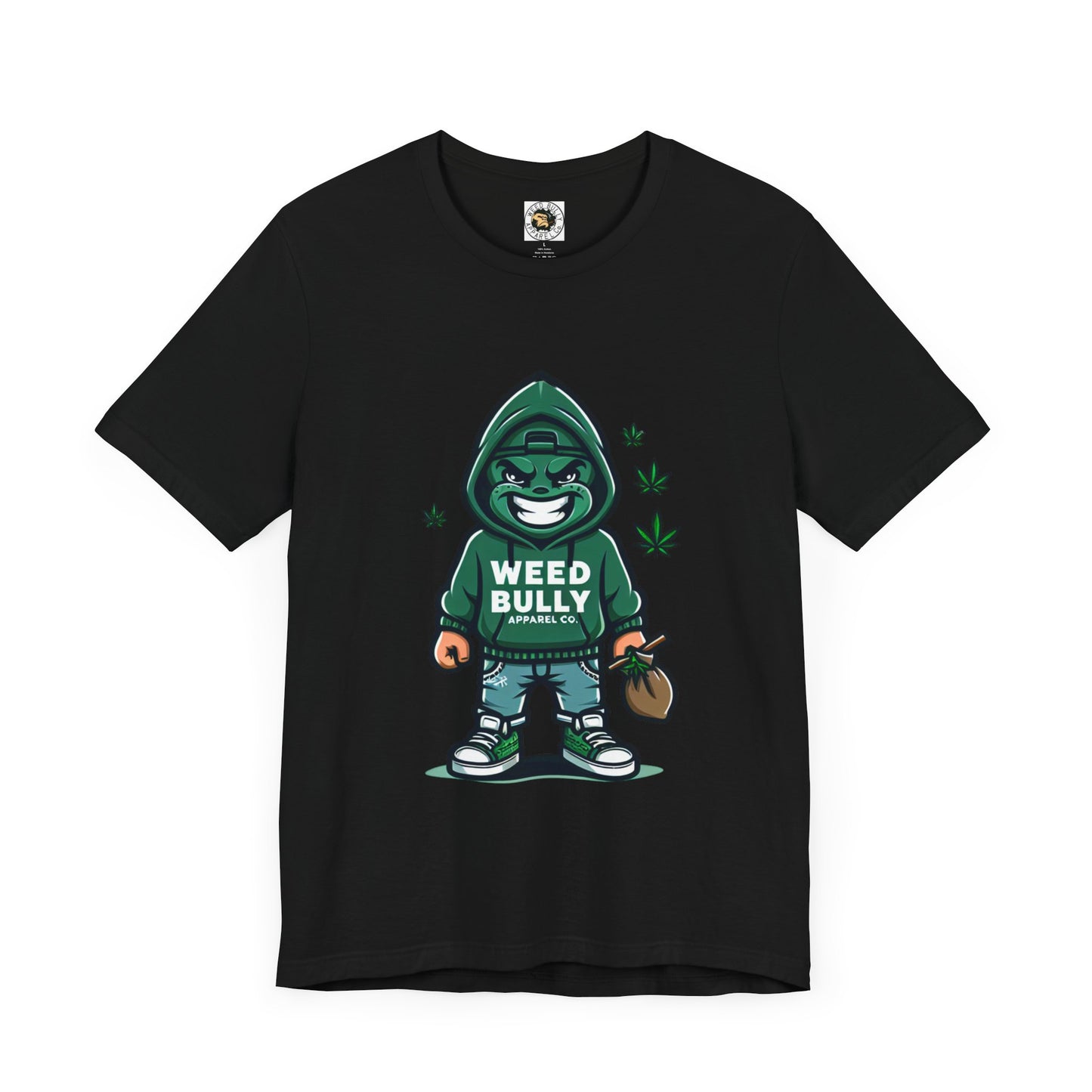 Weed Bully Graphic Tee, Cannabis Shirt, Funny Stoner Top, Weed Lover Gift, Unisex Casual Wear, For the Real Smokers