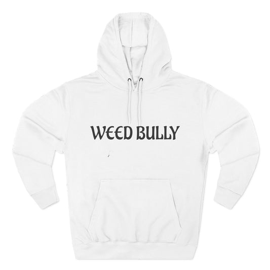 Three-Panel Fleece Hoodie for Cannabis Enthusiasts, Streetwear, Gift for Smokers, Cozy Style, Unisex Hoodie