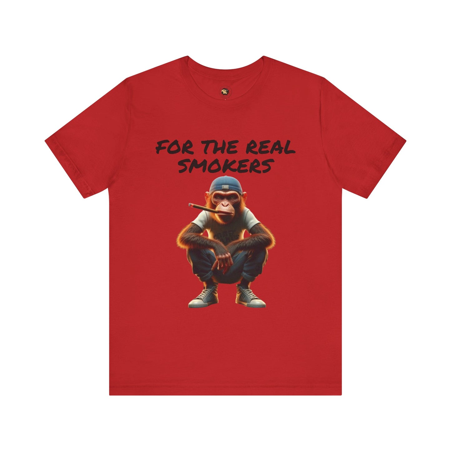 Unisex Jersey Tee - 'For The Real Smokers' Graphic T-Shirt