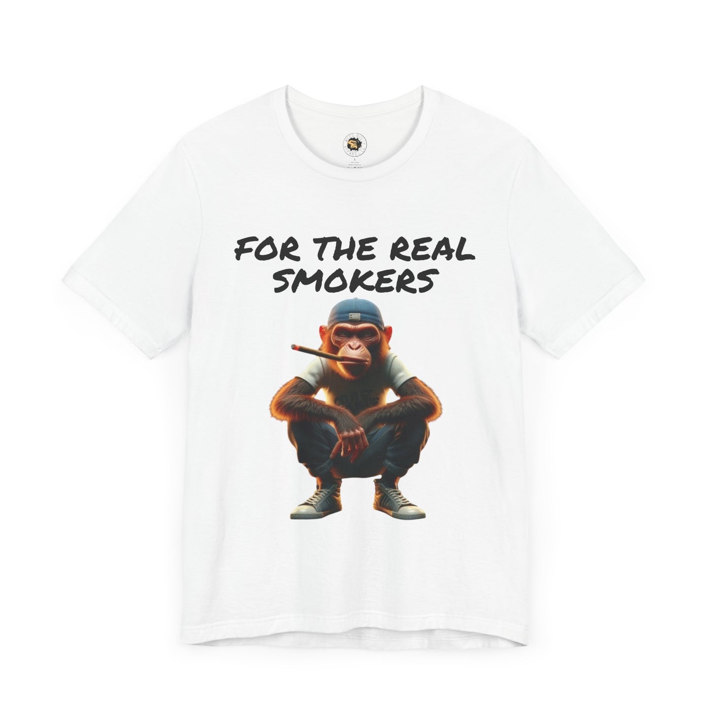 Unisex Jersey Tee - 'For The Real Smokers' Graphic T-Shirt
