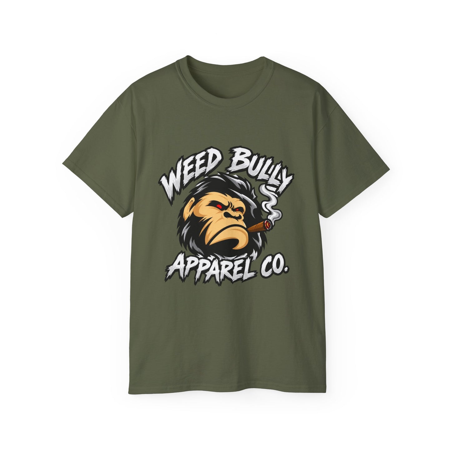 Weed Bully Apparel Tee — 'For the Real Smokers' Graphic T-Shirt