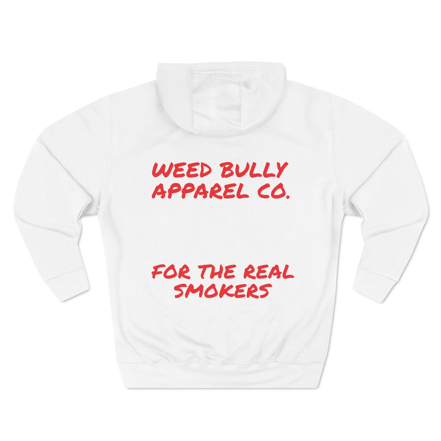 Three-Panel Fleece Hoodie