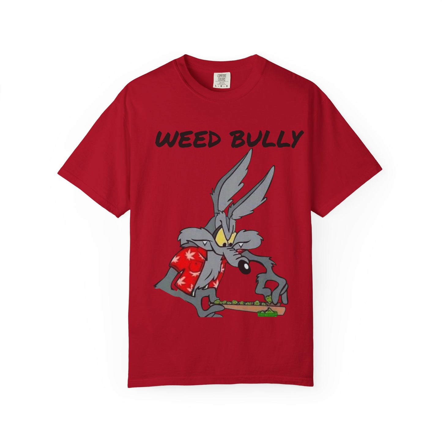 Unisex Garment-Dyed T-Shirt - 'Weed Bully' Graphic Tee for Cannabis Enthusiasts