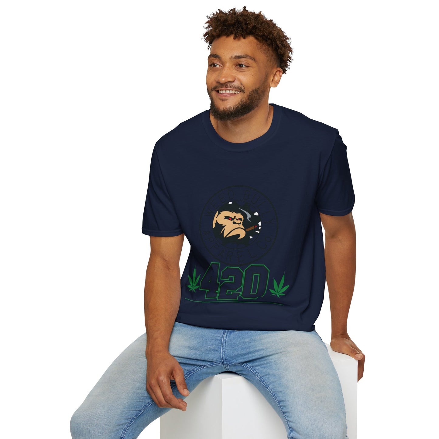 420 Weed Bully T-Shirt – "For The Real Smokers" Cannabis Graphic Tee