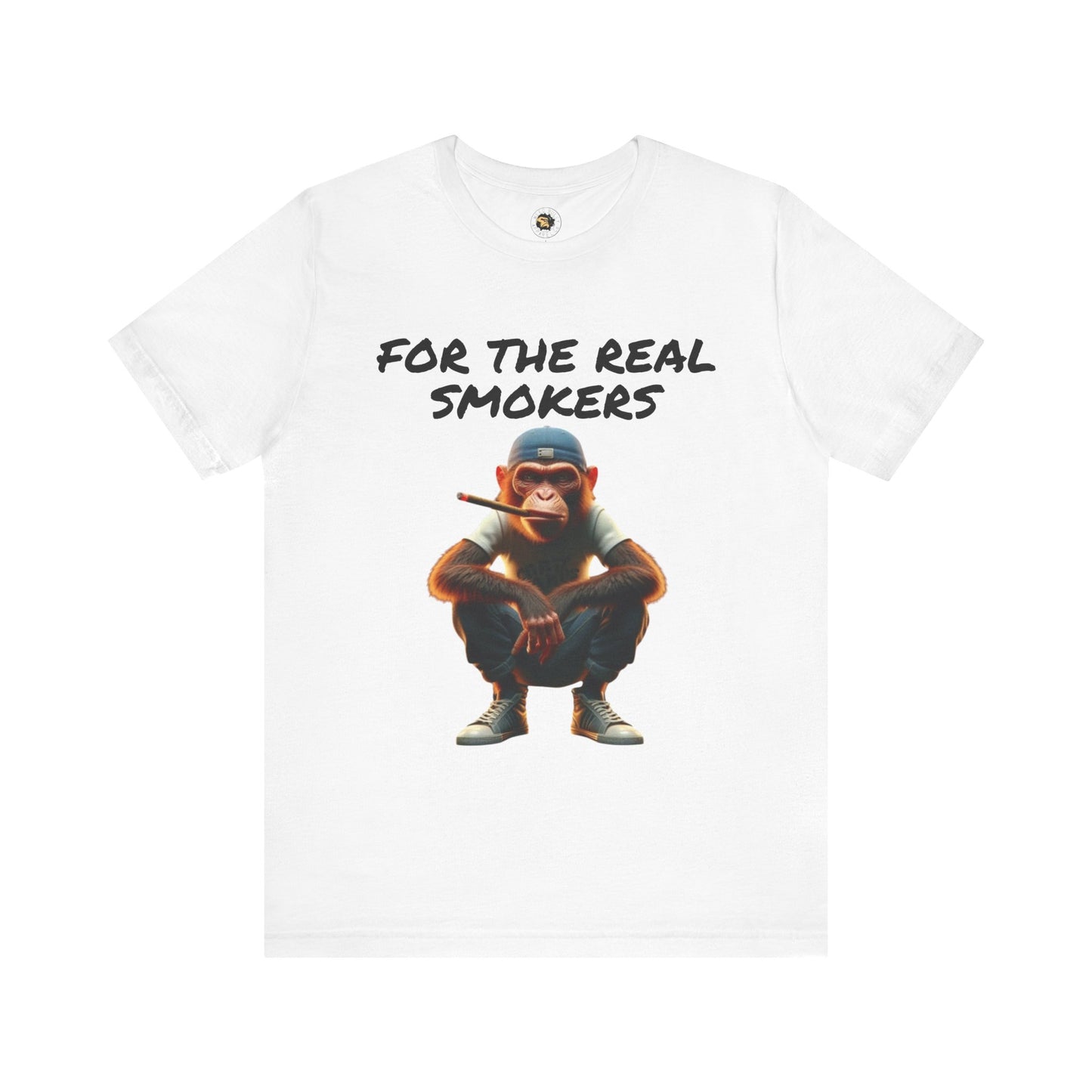 Unisex Jersey Tee - 'For The Real Smokers' Graphic T-Shirt