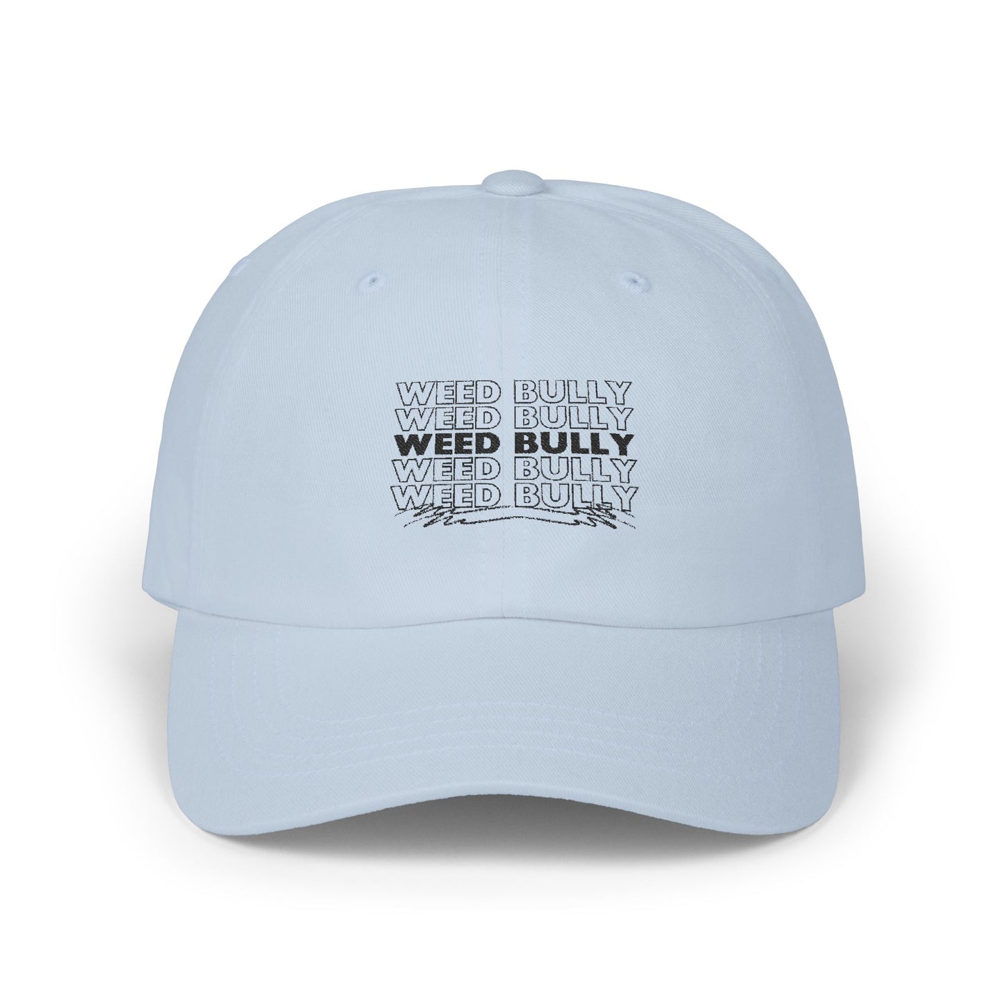 Weed Bully Classic Dad Cap - Trendy Adjustable Hat for Cannabis Enthusiasts