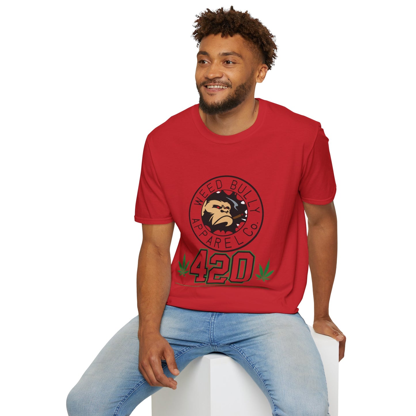 420 Weed Bully T-Shirt – "For The Real Smokers" Cannabis Graphic Tee