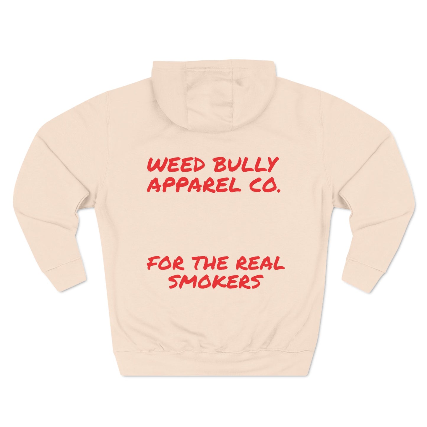 Three-Panel Fleece Hoodie
