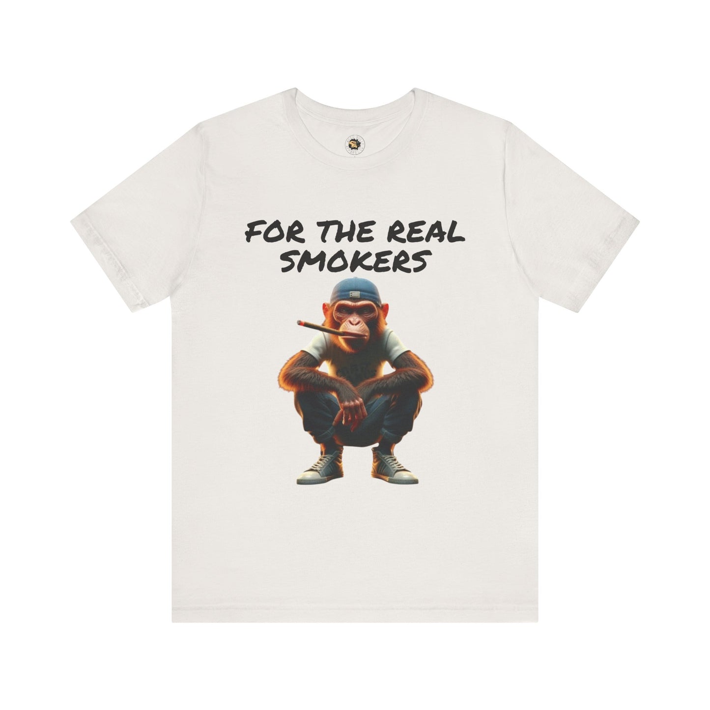 Unisex Jersey Tee - 'For The Real Smokers' Graphic T-Shirt