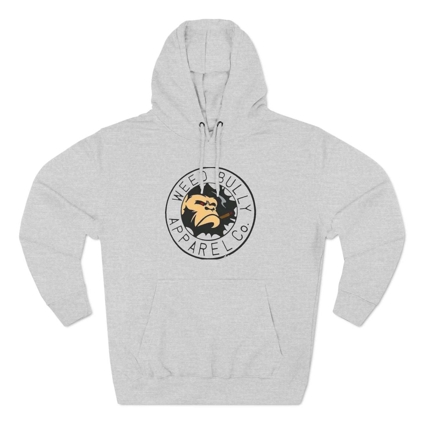 Three-Panel Fleece Hoodie