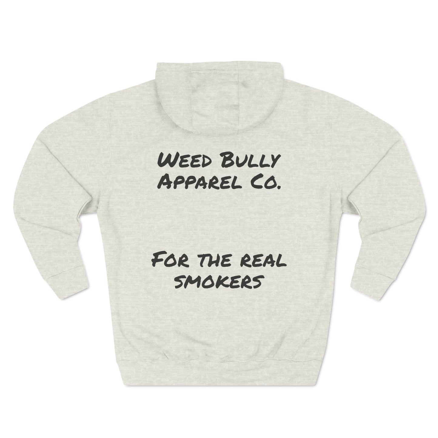 Three-Panel Fleece Hoodie