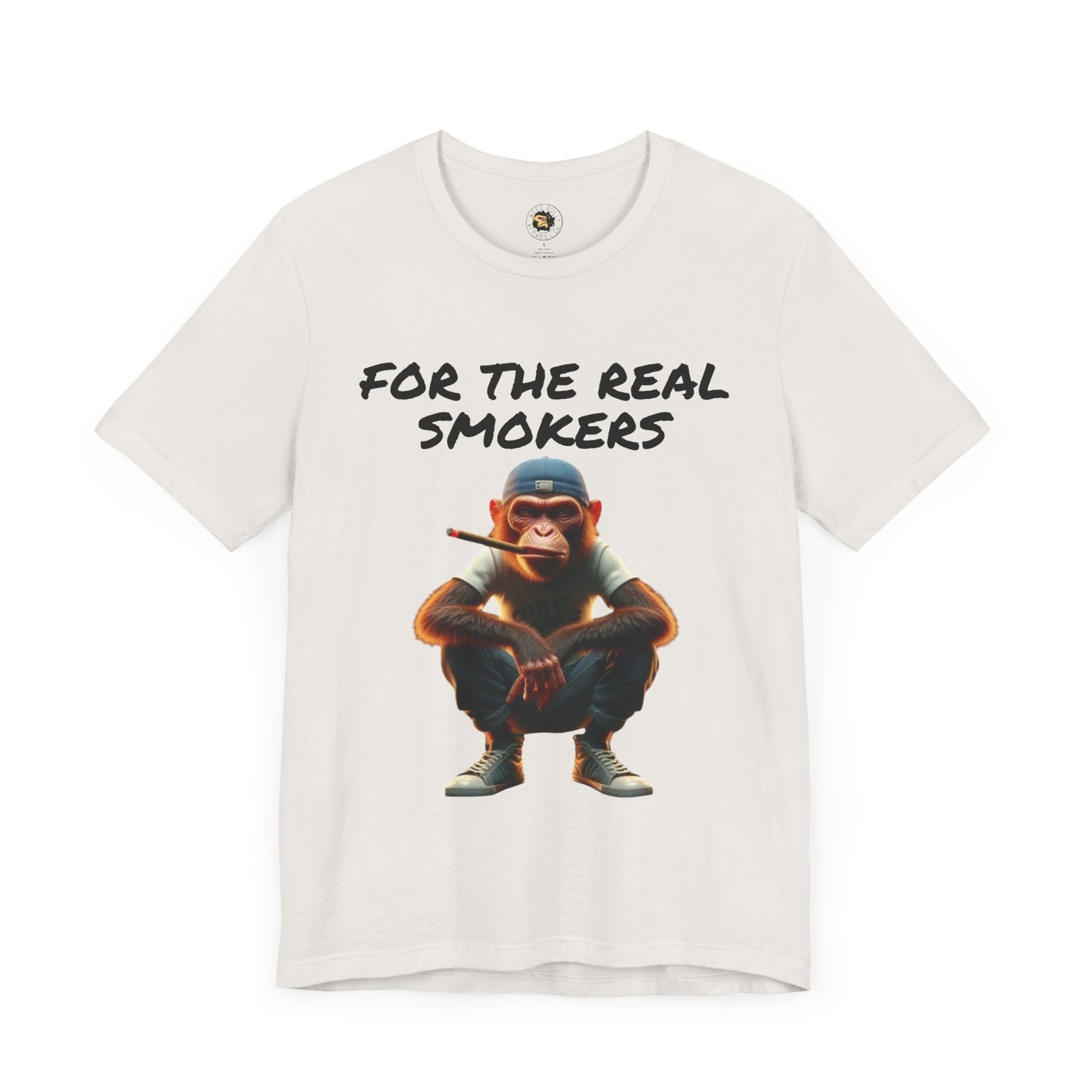 Unisex Jersey Tee - 'For The Real Smokers' Graphic T-Shirt