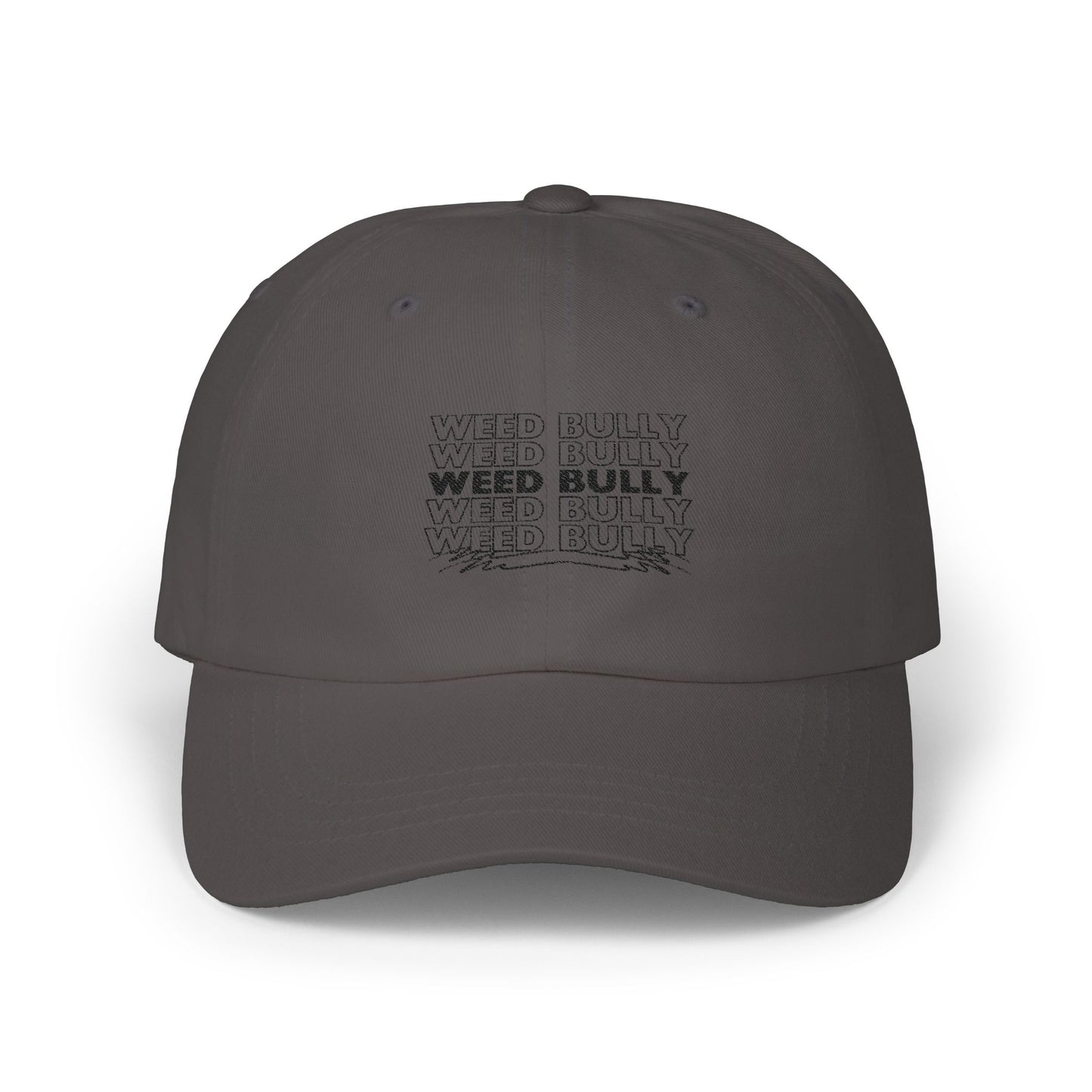 Weed Bully Classic Dad Cap - Trendy Adjustable Hat for Cannabis Enthusiasts