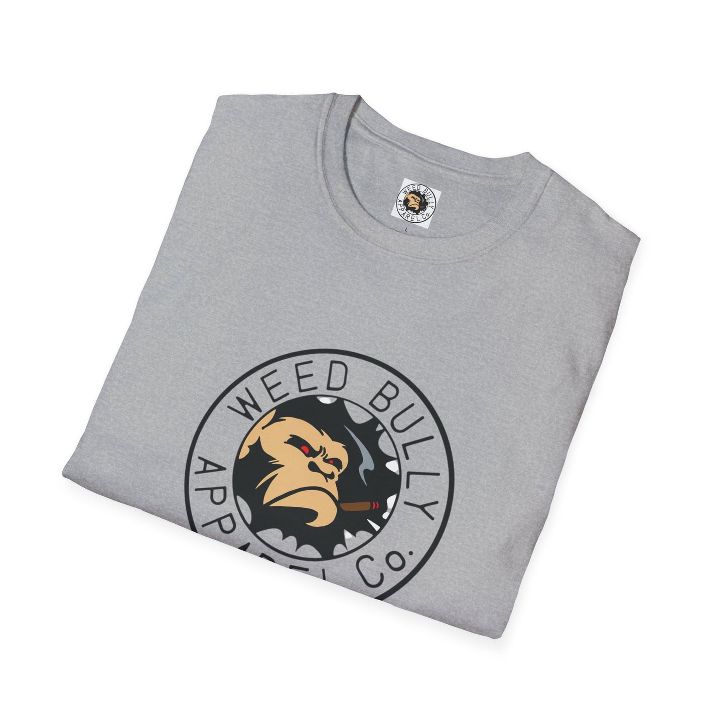 420 Weed Bully T-Shirt – "For The Real Smokers" Cannabis Graphic Tee
