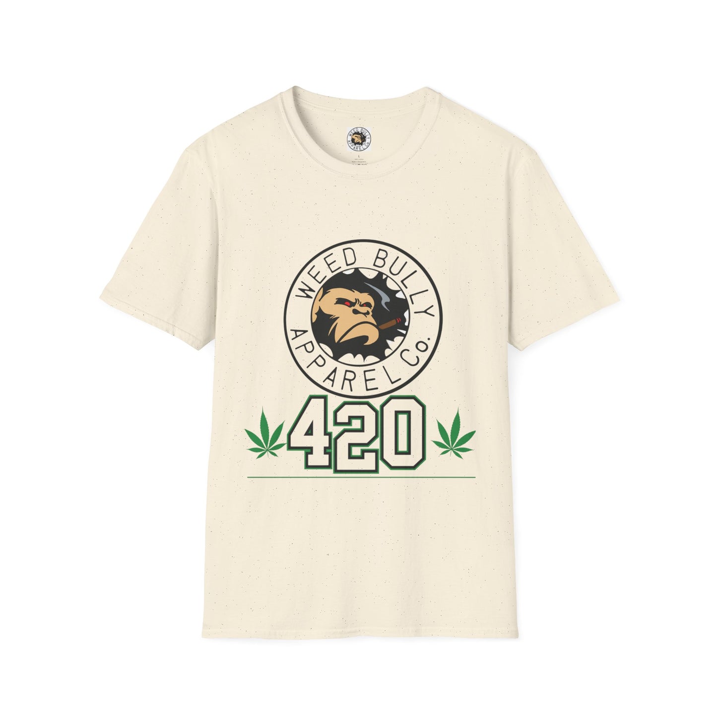 420 Weed Bully T-Shirt – "For The Real Smokers" Cannabis Graphic Tee