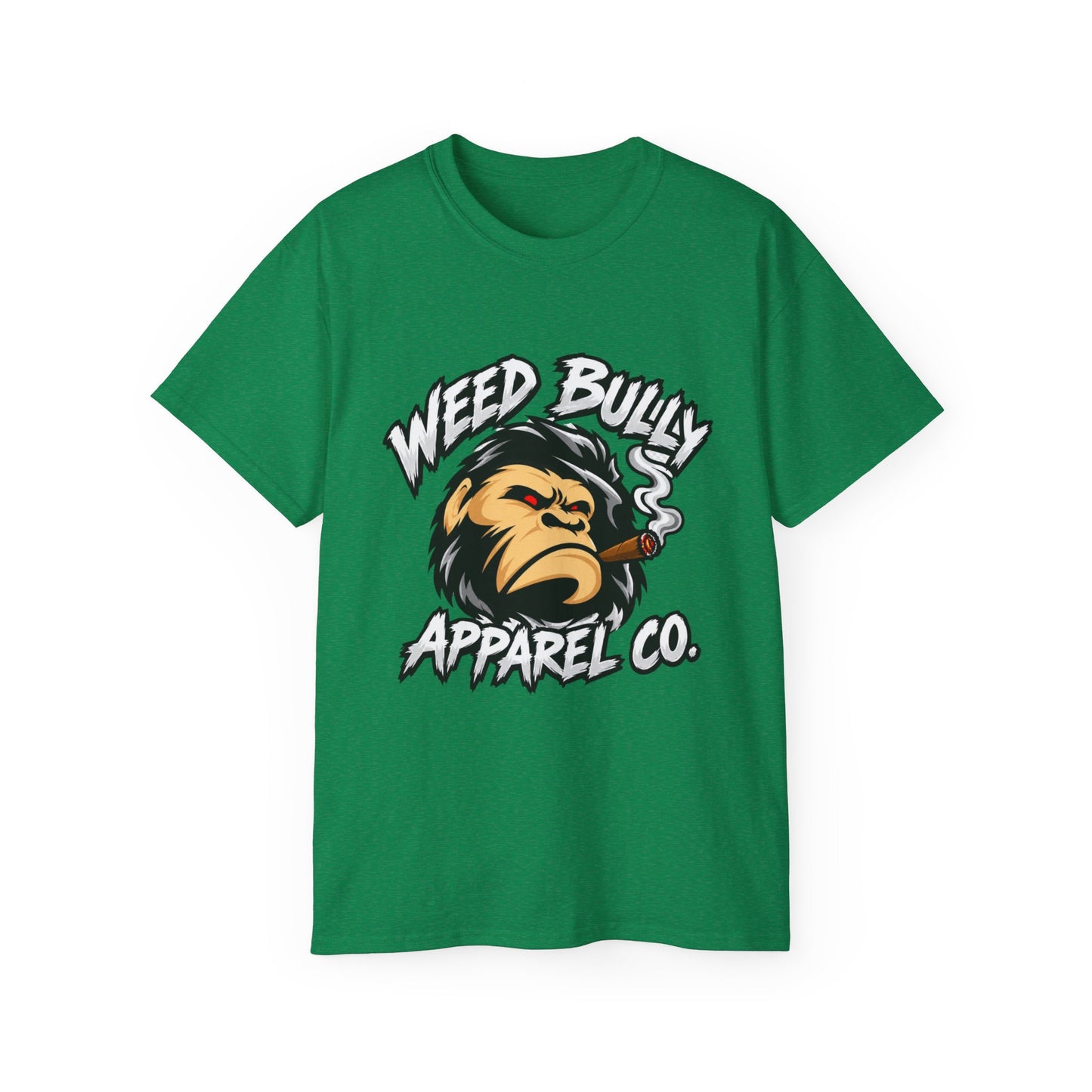 Weed Bully Apparel Tee — 'For the Real Smokers' Graphic T-Shirt