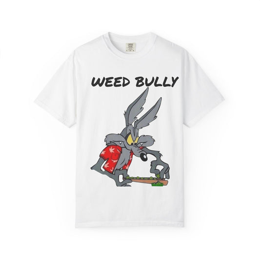 Unisex Garment-Dyed T-Shirt - 'Weed Bully' Graphic Tee for Cannabis Enthusiasts