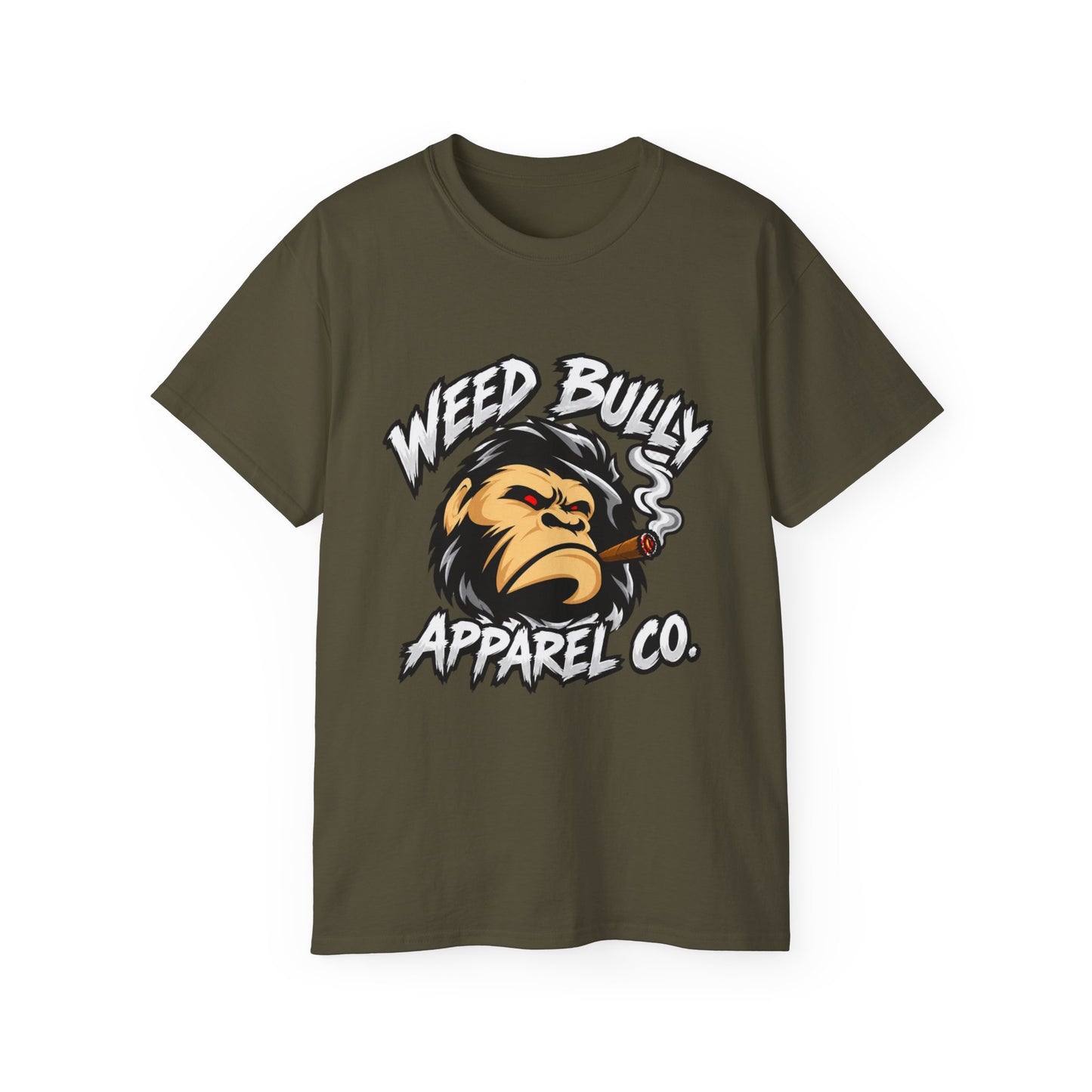 Weed Bully Apparel Tee — 'For the Real Smokers' Graphic T-Shirt