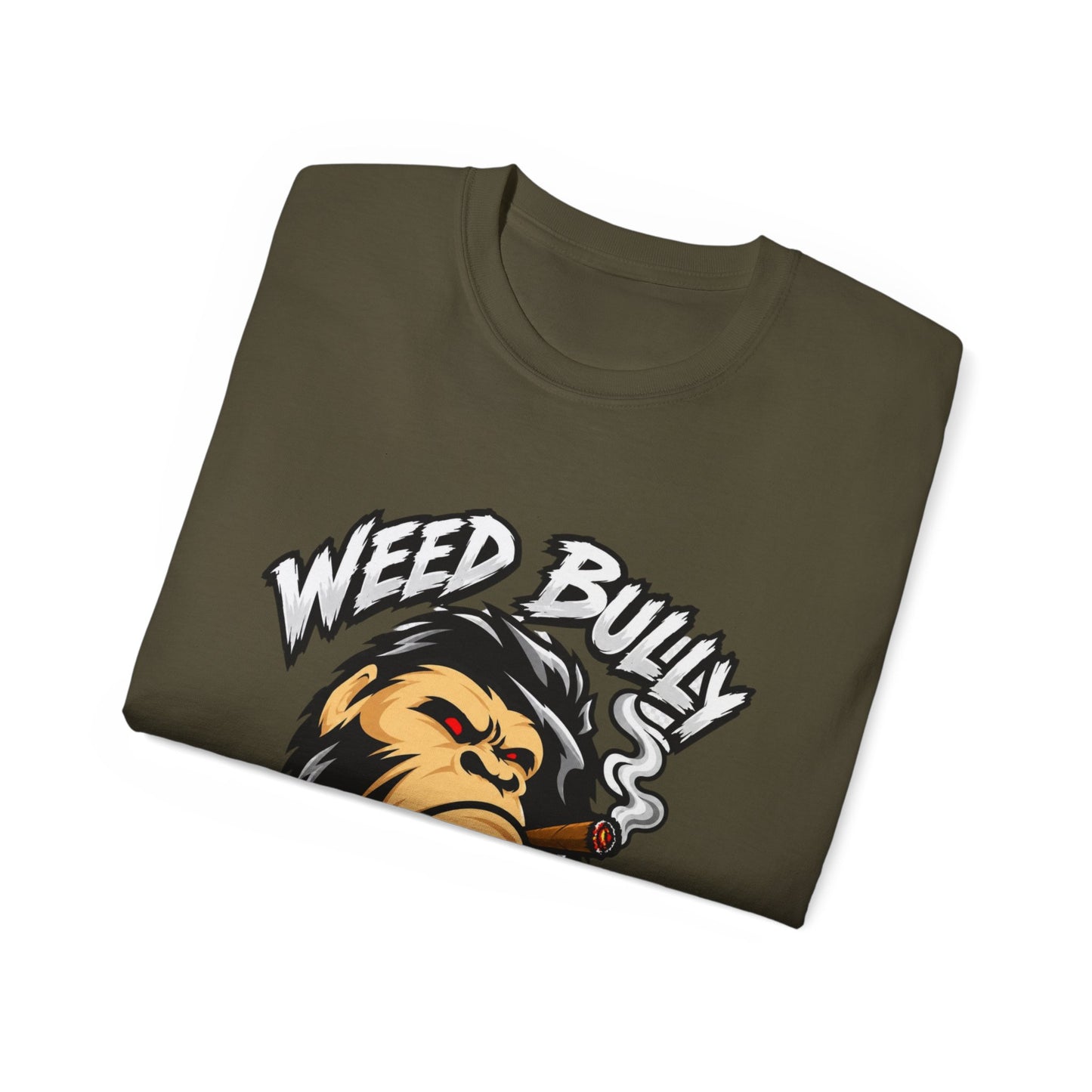 Weed Bully Apparel Tee — 'For the Real Smokers' Graphic T-Shirt
