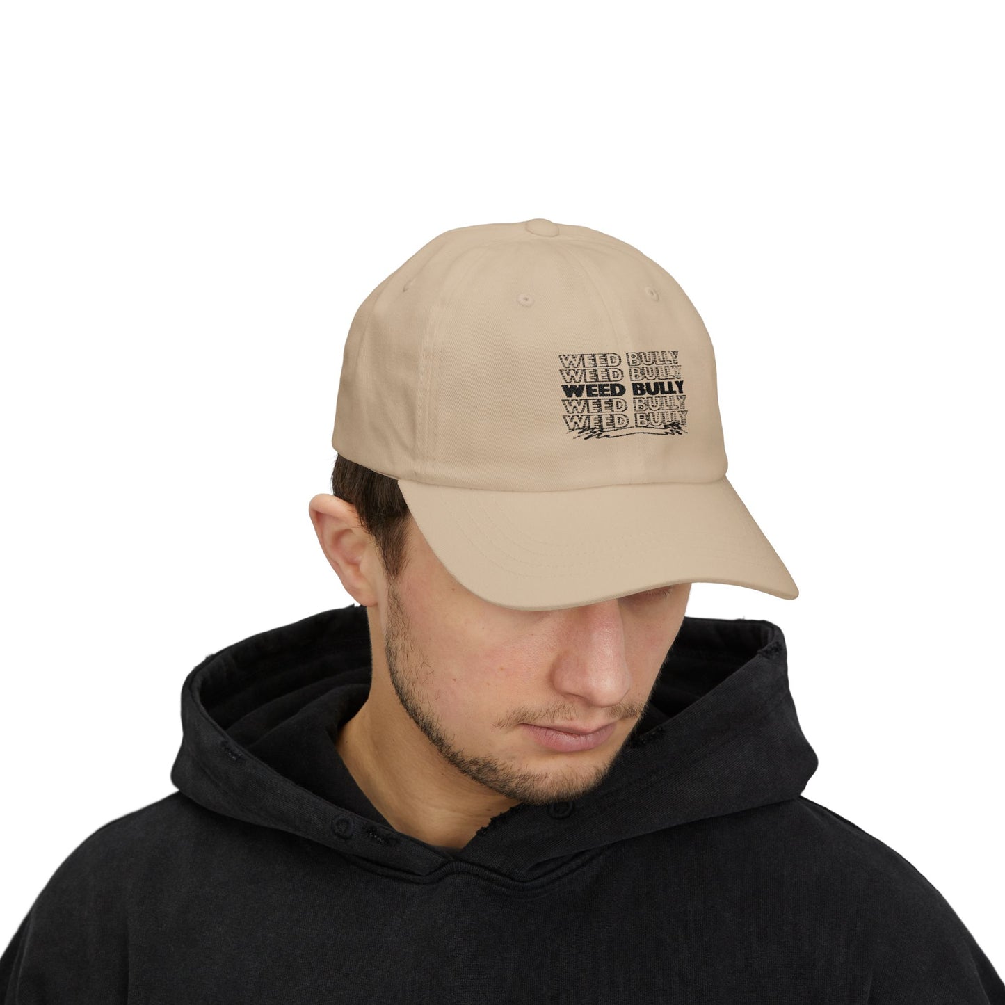 Weed Bully Classic Dad Cap - Trendy Adjustable Hat for Cannabis Enthusiasts