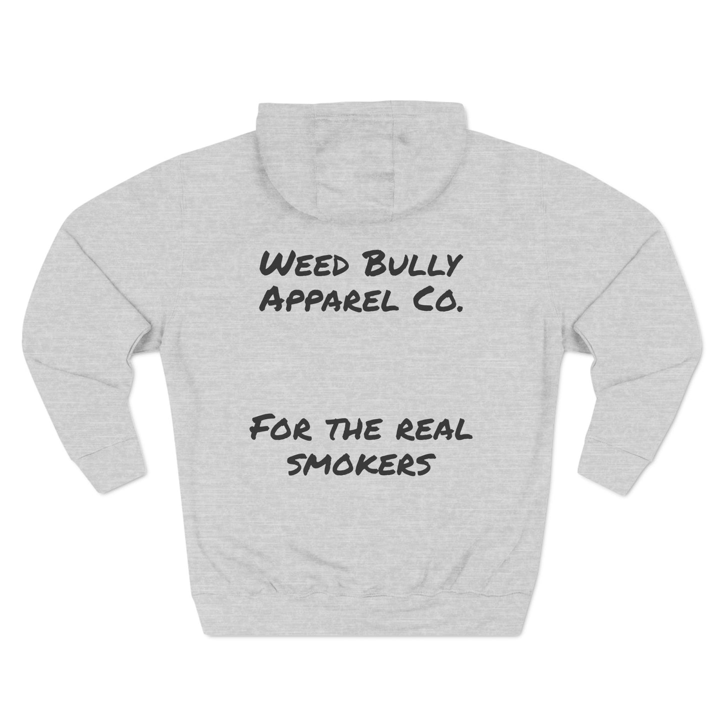Three-Panel Fleece Hoodie