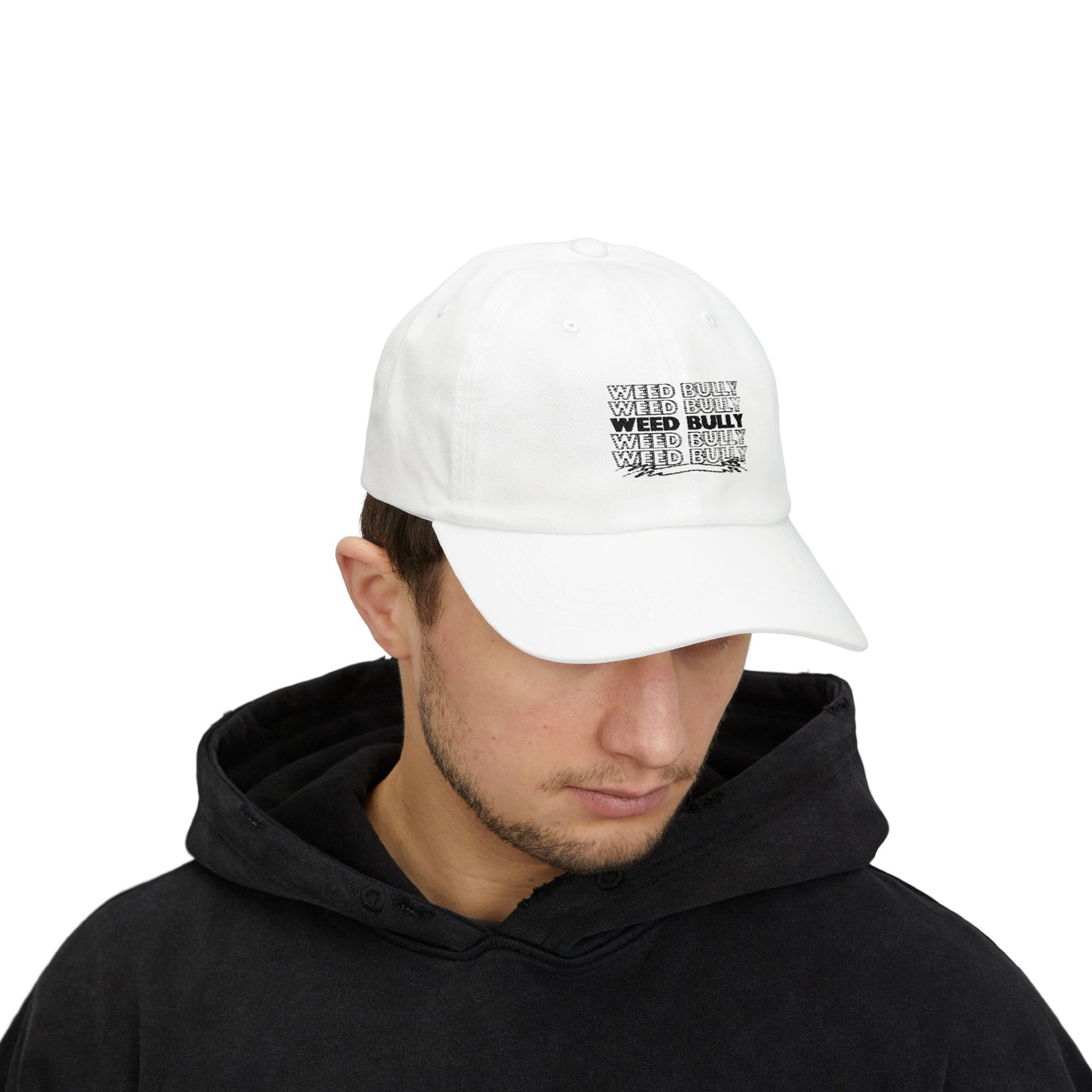 Weed Bully Classic Dad Cap - Trendy Adjustable Hat for Cannabis Enthusiasts