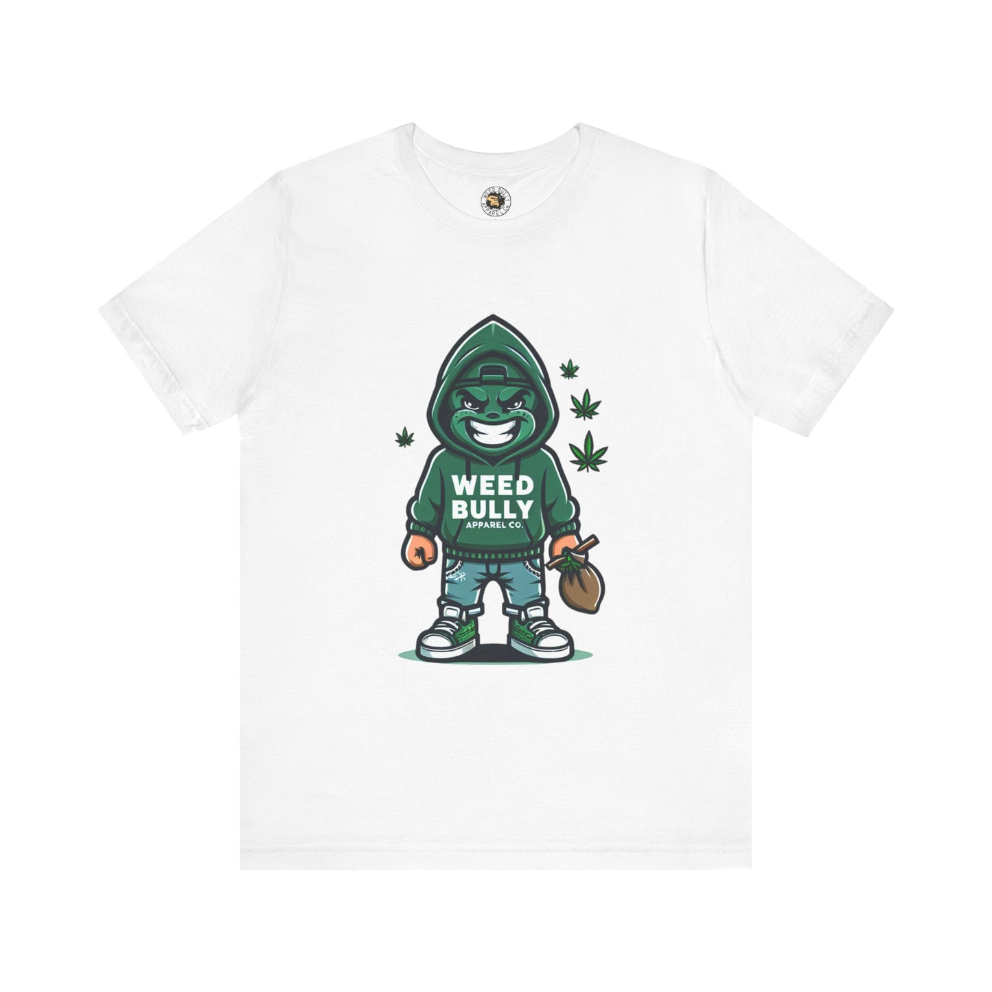 Weed Bully Graphic Tee, Cannabis Shirt, Funny Stoner Top, Weed Lover Gift, Unisex Casual Wear, For the Real Smokers