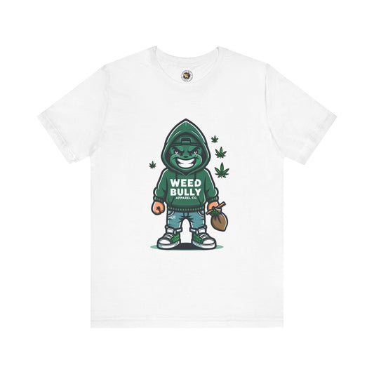 Weed Bully Graphic Tee, Cannabis Shirt, Funny Stoner Top, Weed Lover Gift, Unisex Casual Wear, For the Real Smokers