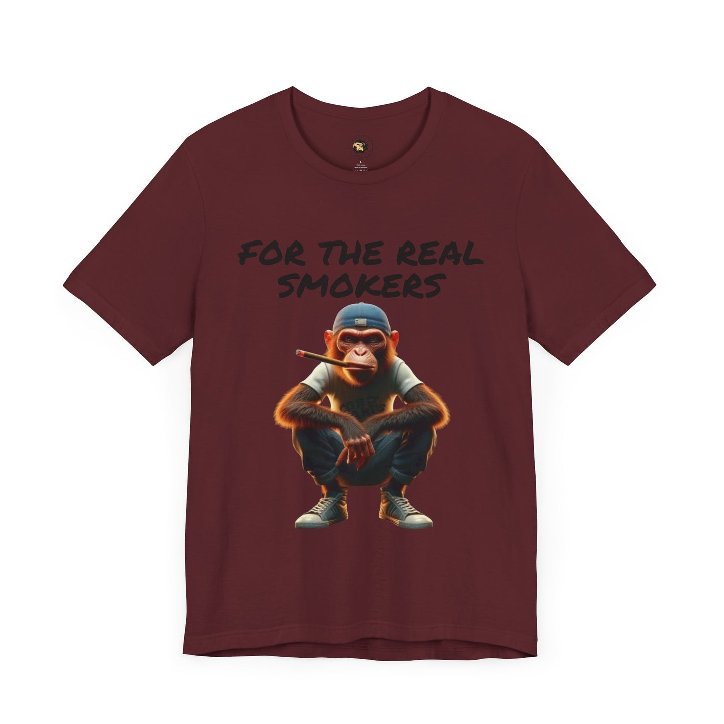 Unisex Jersey Tee - 'For The Real Smokers' Graphic T-Shirt