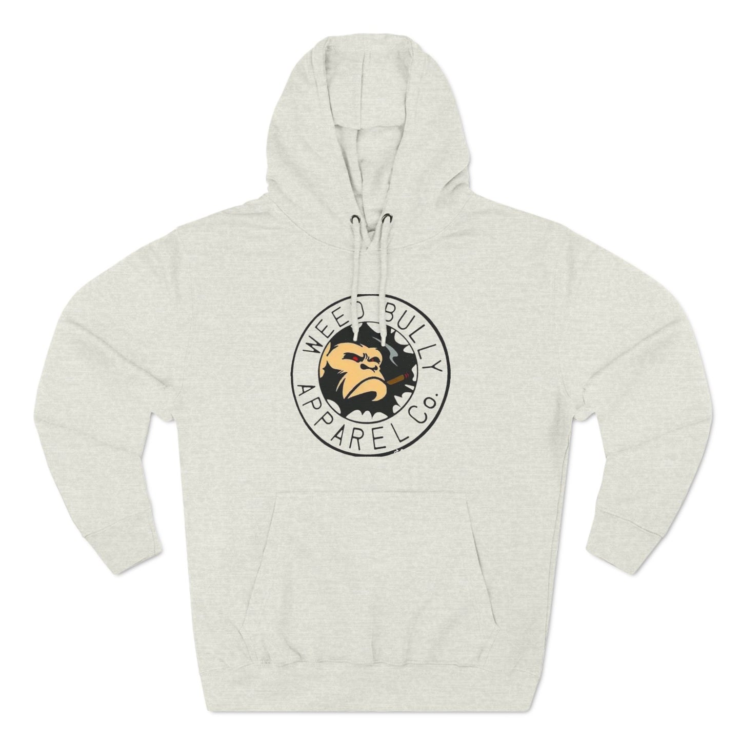 Three-Panel Fleece Hoodie