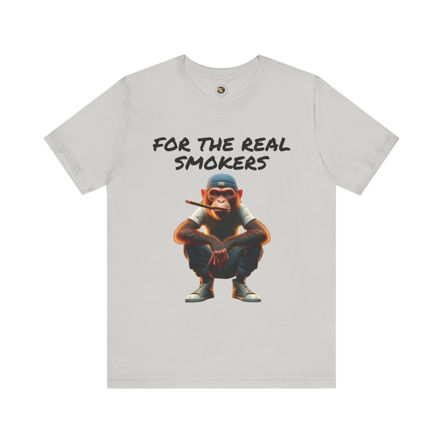 Unisex Jersey Tee - 'For The Real Smokers' Graphic T-Shirt