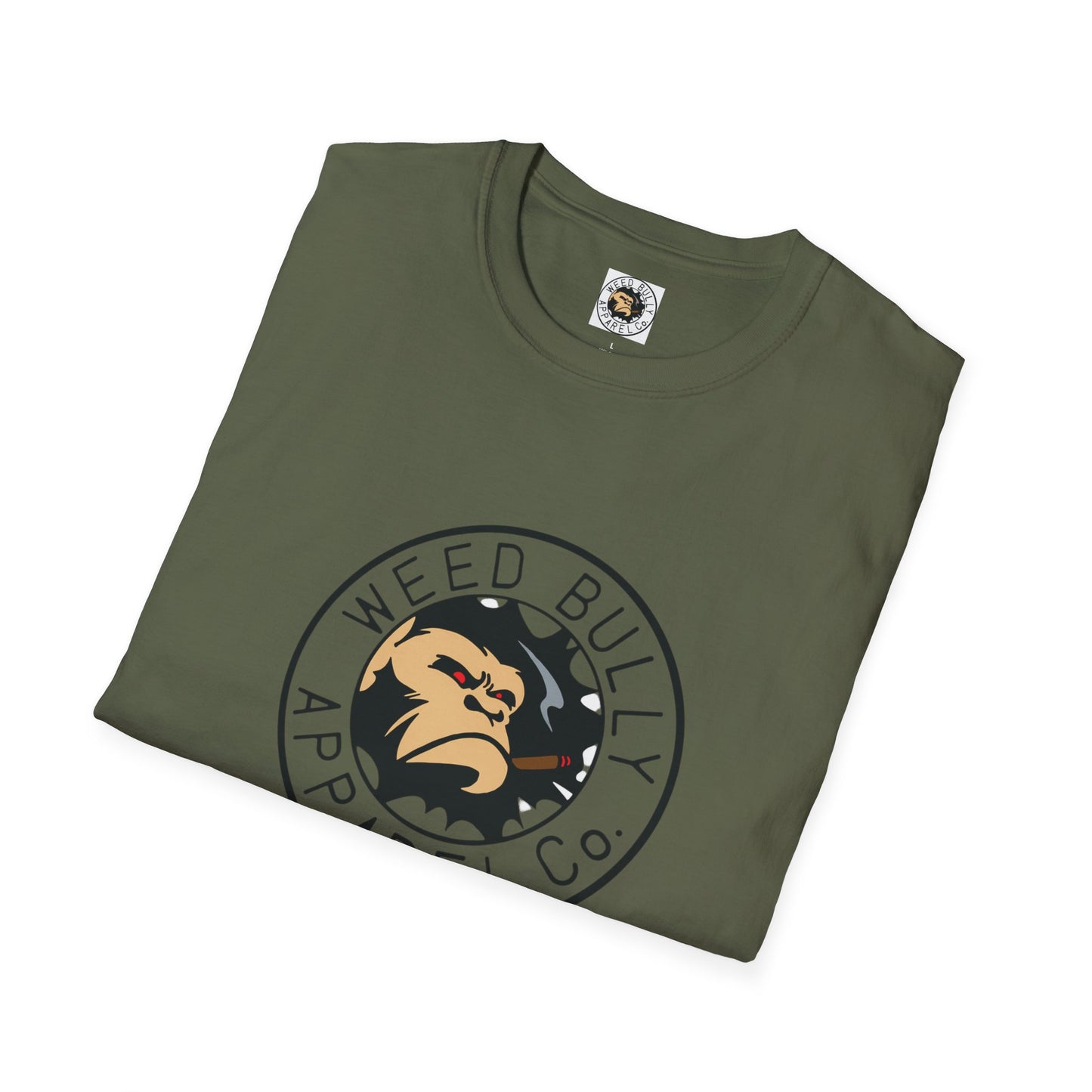 420 Weed Bully T-Shirt – "For The Real Smokers" Cannabis Graphic Tee