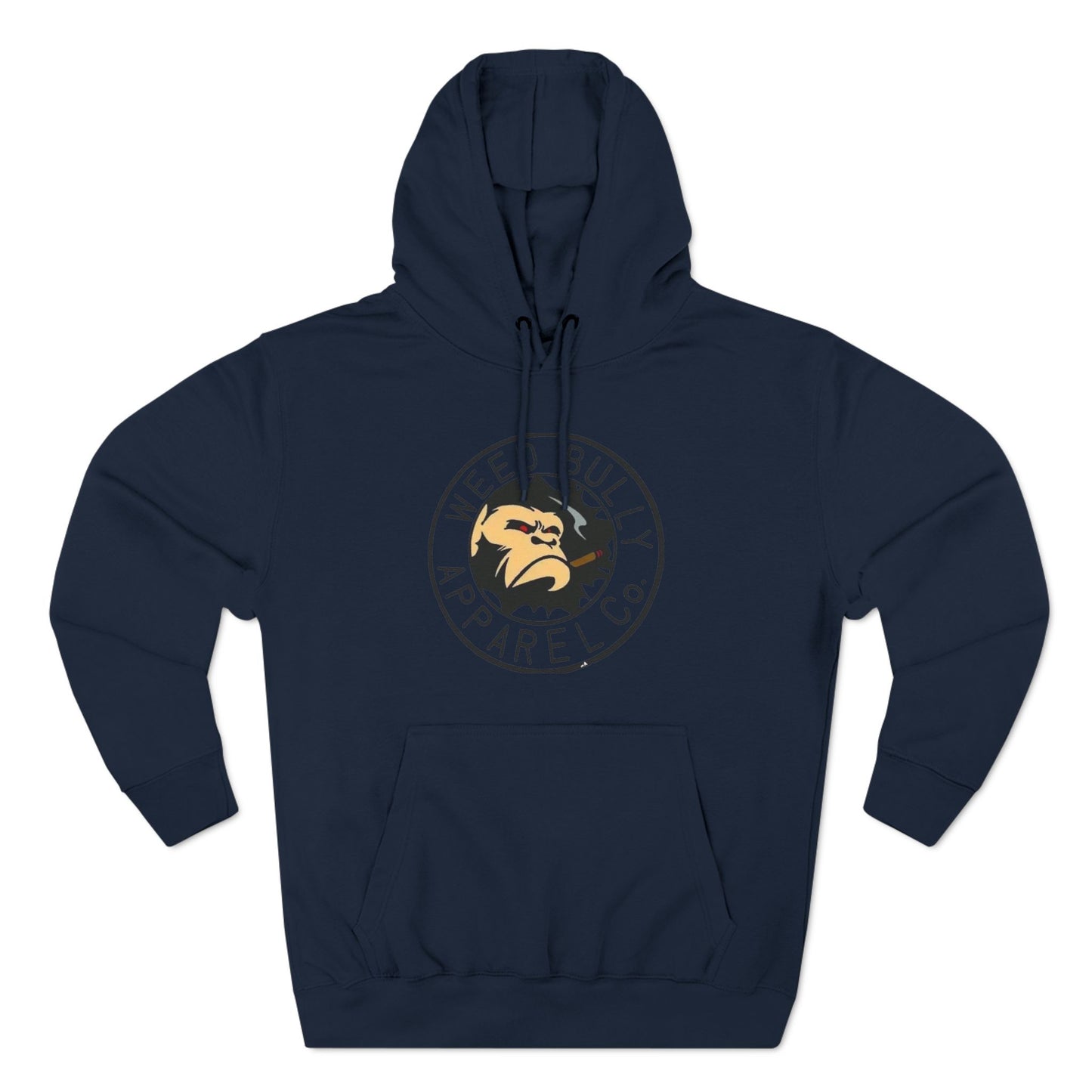 Three-Panel Fleece Hoodie