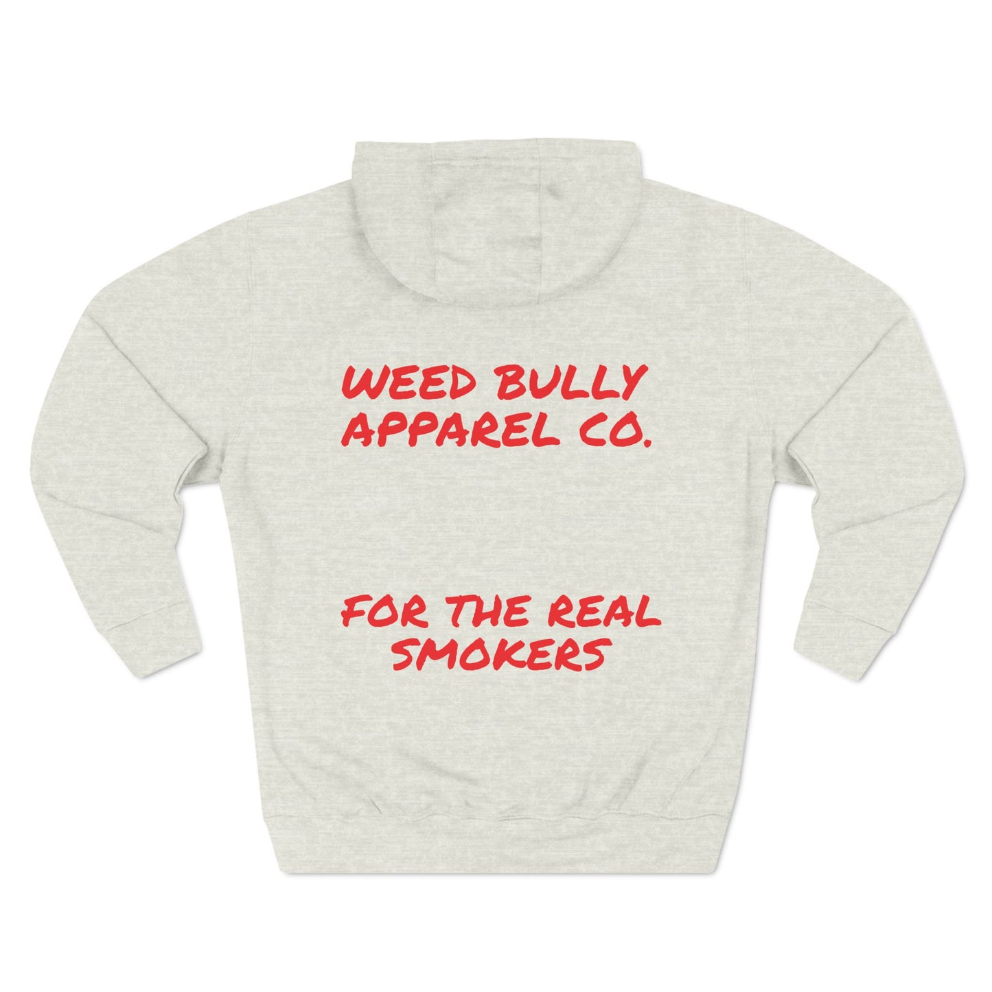 Three-Panel Fleece Hoodie