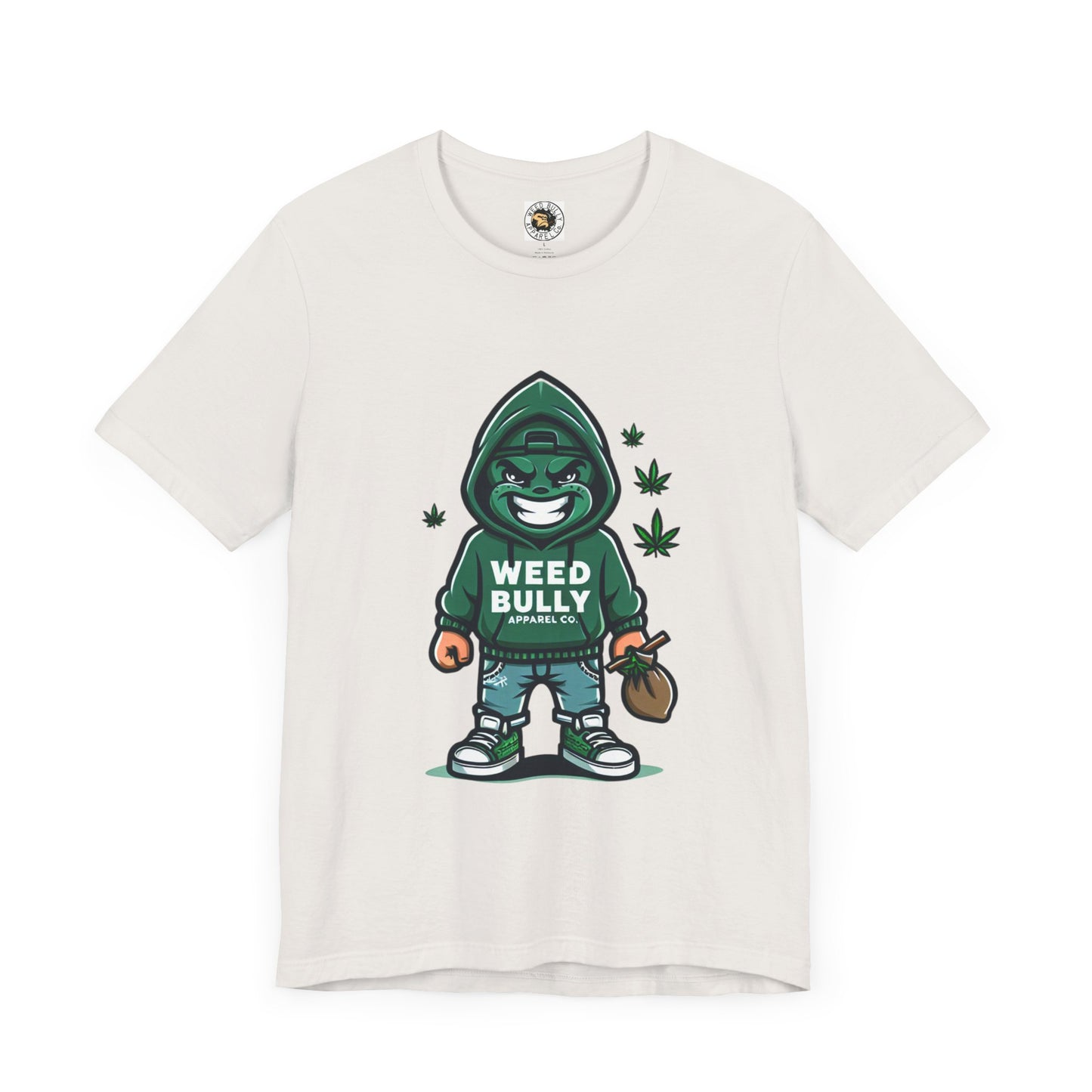Weed Bully Graphic Tee, Cannabis Shirt, Funny Stoner Top, Weed Lover Gift, Unisex Casual Wear, For the Real Smokers