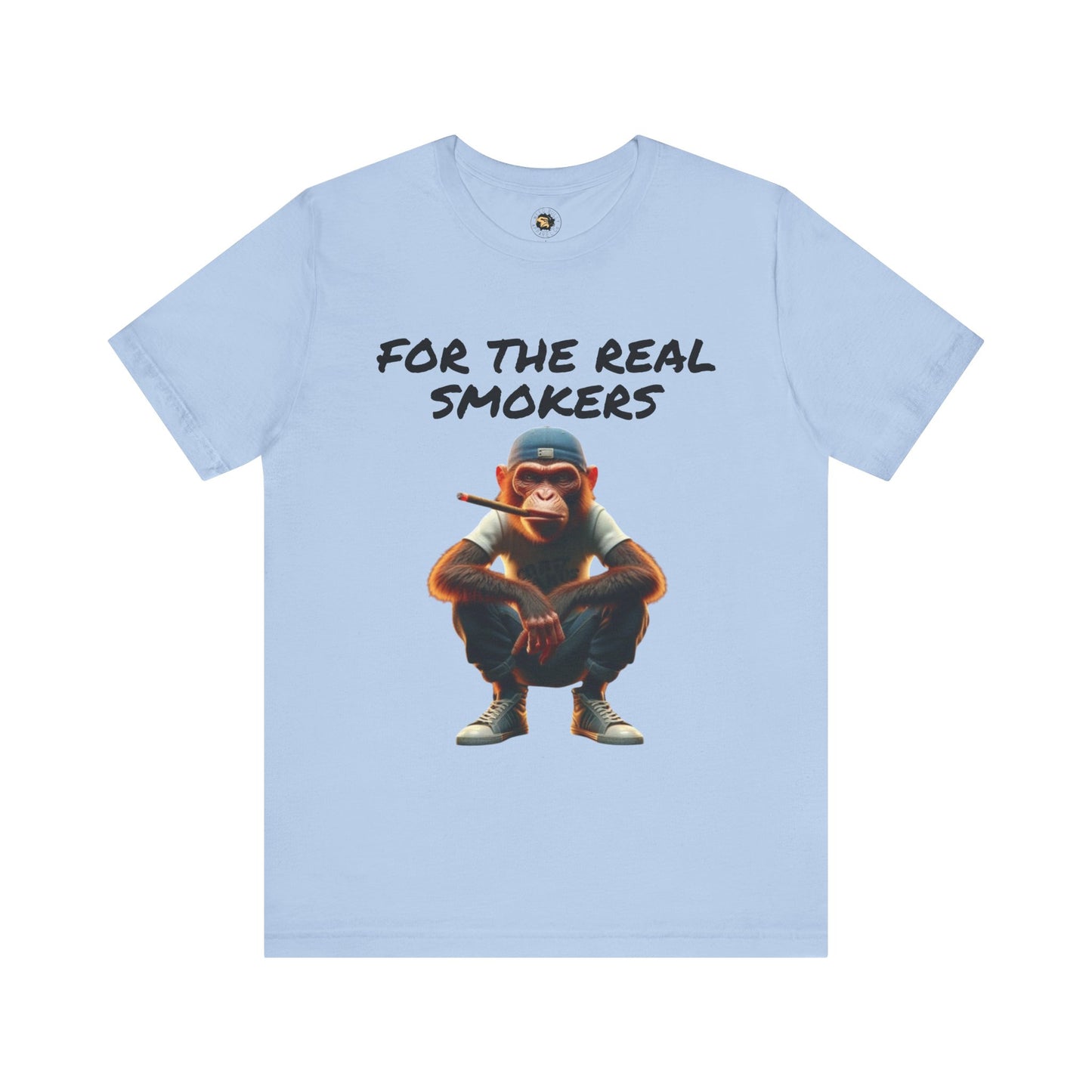 Unisex Jersey Tee - 'For The Real Smokers' Graphic T-Shirt
