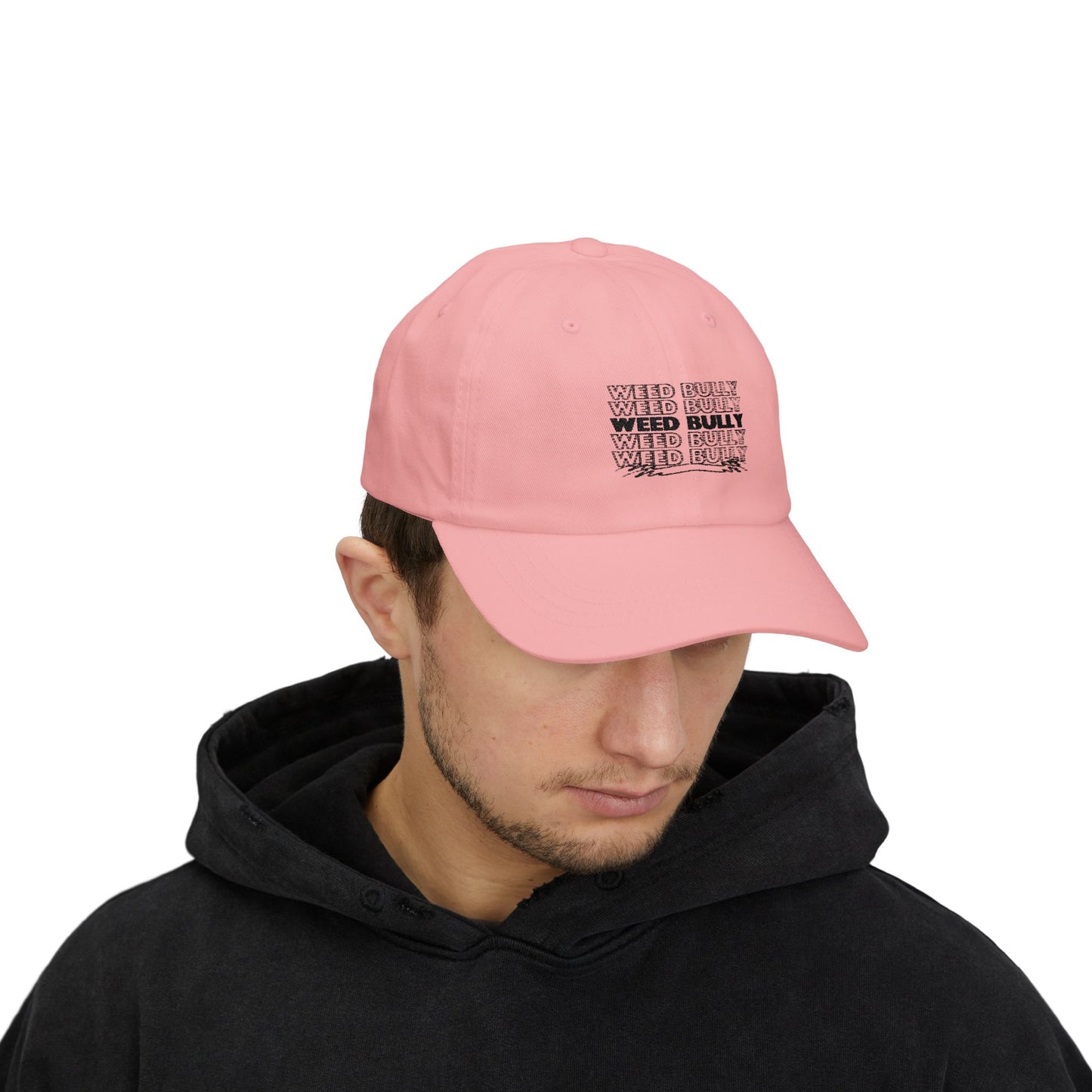 Weed Bully Classic Dad Cap - Trendy Adjustable Hat for Cannabis Enthusiasts