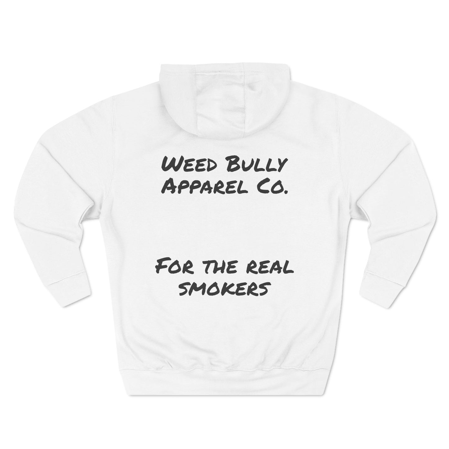 Three-Panel Fleece Hoodie